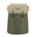 Cafe Backpack with G-hook - Khaki & Beige