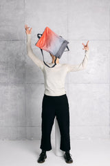 Faux Leather Backpack - Salmon