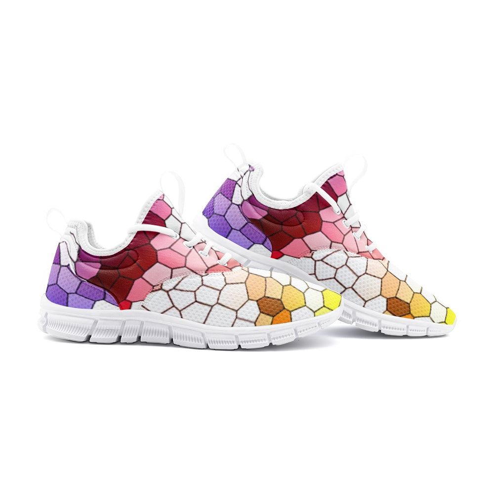 VIPER SHOES STYLE 54TF Multi Mosaic Abstract 01 Unisex Lightweight