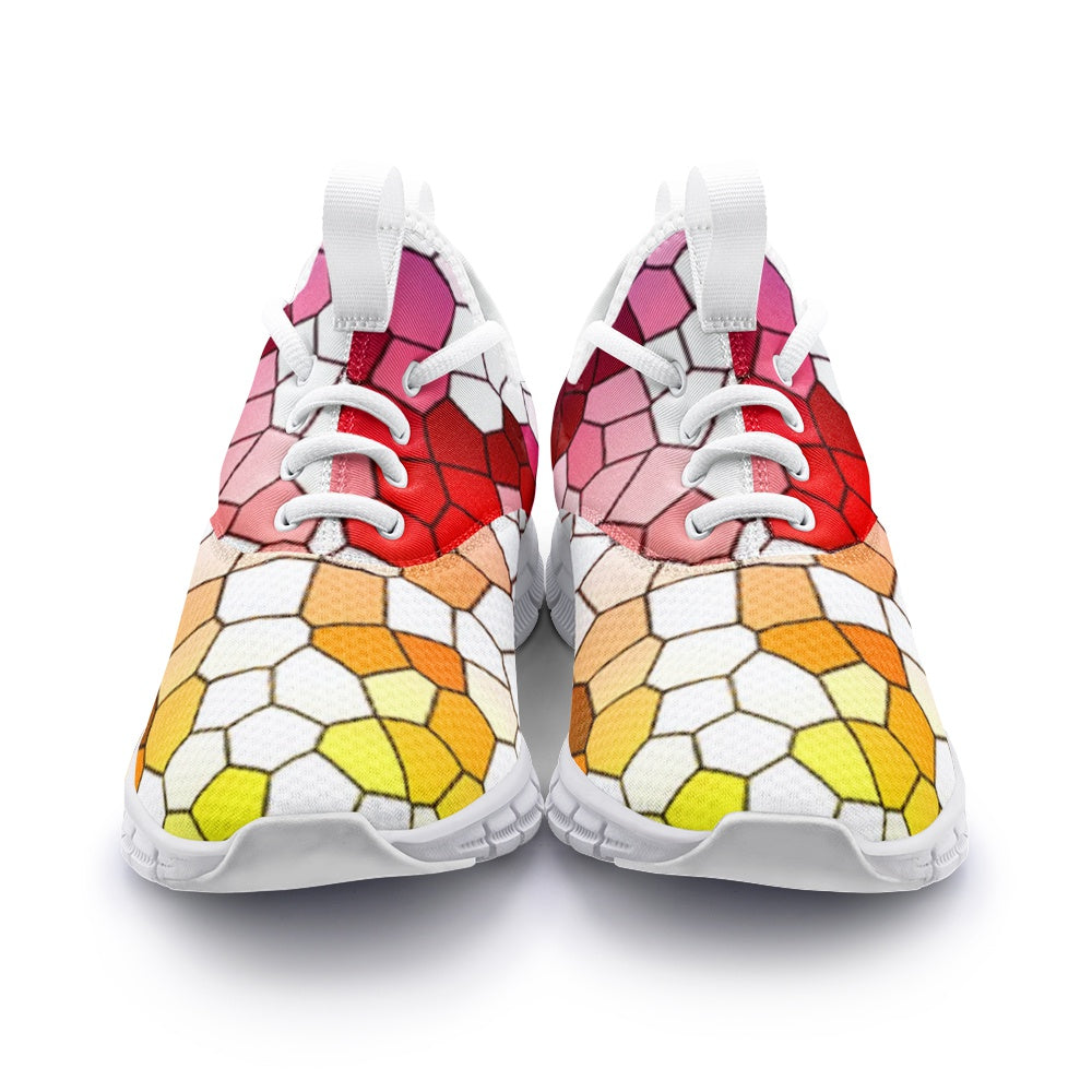 VIPER SHOES STYLE 54TF Multi Mosaic Abstract 01 Unisex Lightweight