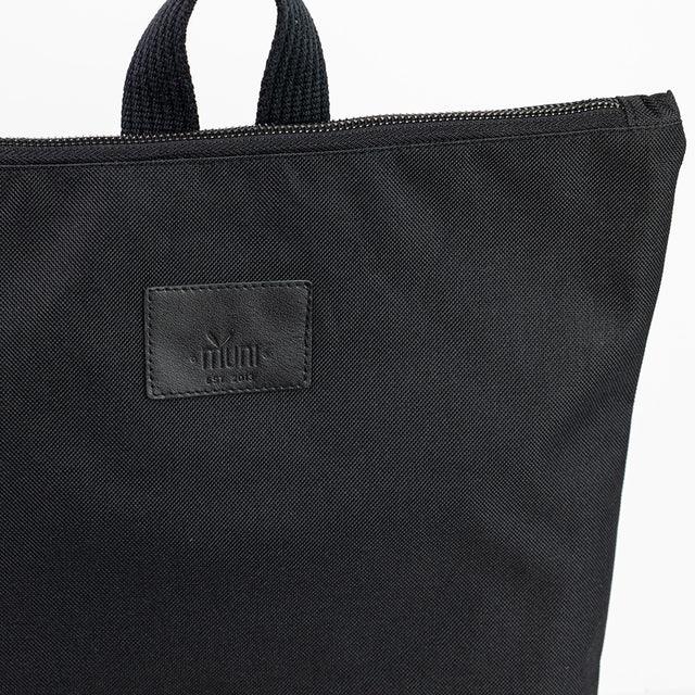 Waterproof Backpack with Tan Leather Bottom - Aslook.com