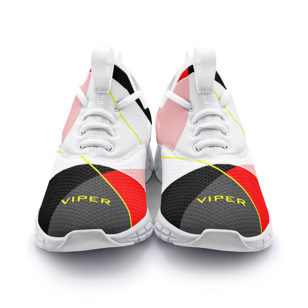 VIPER SHOES STYLE 54TF Geometrisch-Abstrakter Unisex-Leichtgewicht-Sneaker
