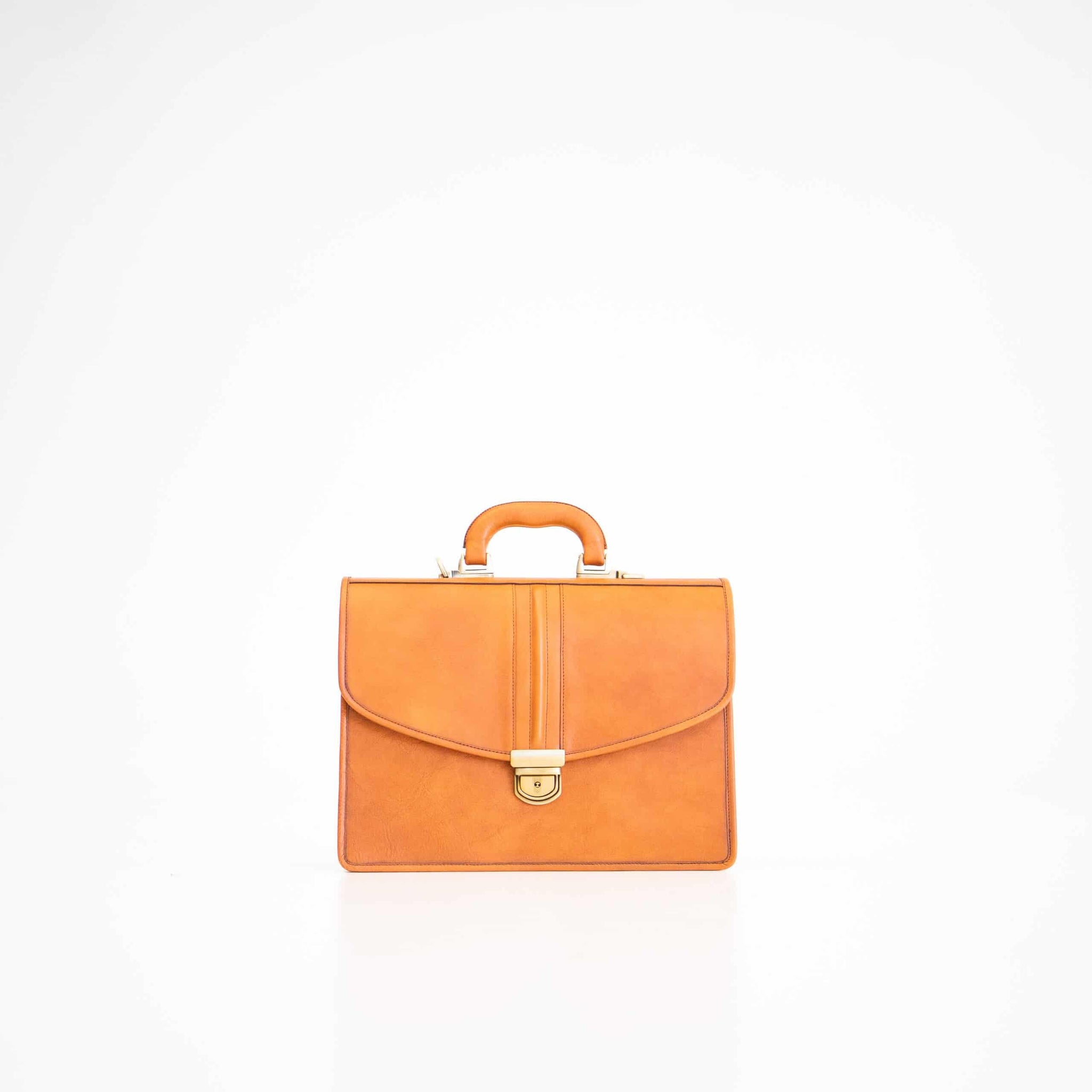 Briefcase No. 20 - Cognac - Aslook.com