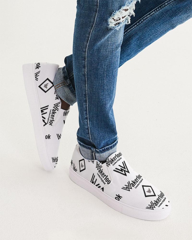 Wakerlook Herren Slipper Leinen-Schuh