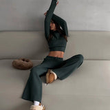 Women's Temperament Leisure Suit Long-sleeve Suit