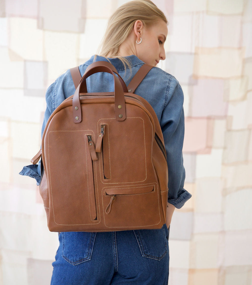 GORDON Backpack - Capuccino