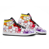 VIPER HIP HOP SCHUHE High Top Stil 55TO 02 Mosaik Sneaker