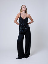 Bradley-Hose in Schwarz Onyx – Cady-Stoff