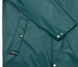 Moomin Adventure Unisex Rain Jacket – Dark Green Waterproof Windbreaker