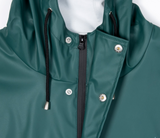 Moomin Adventure Unisex Rain Jacket – Dark Green Waterproof Windbreaker