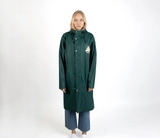 Moomin Adventure Unisex Rain Jacket – Dark Green Waterproof Windbreaker