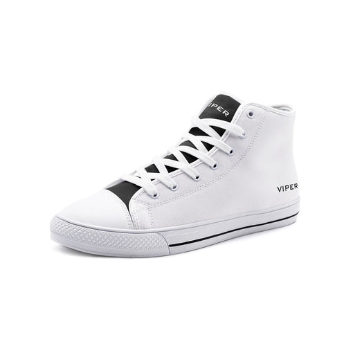 VIPER HIP HOP SCHUHE High Top Weiß Canvas Style 54TO