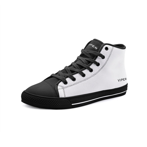 VIPER HIP HOP SCHUHE High Top Weiß Canvas Style 54TO