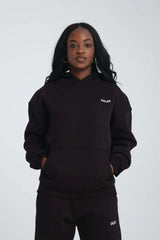 Basic Heavyweight Hoodie - Black - Aslook.com