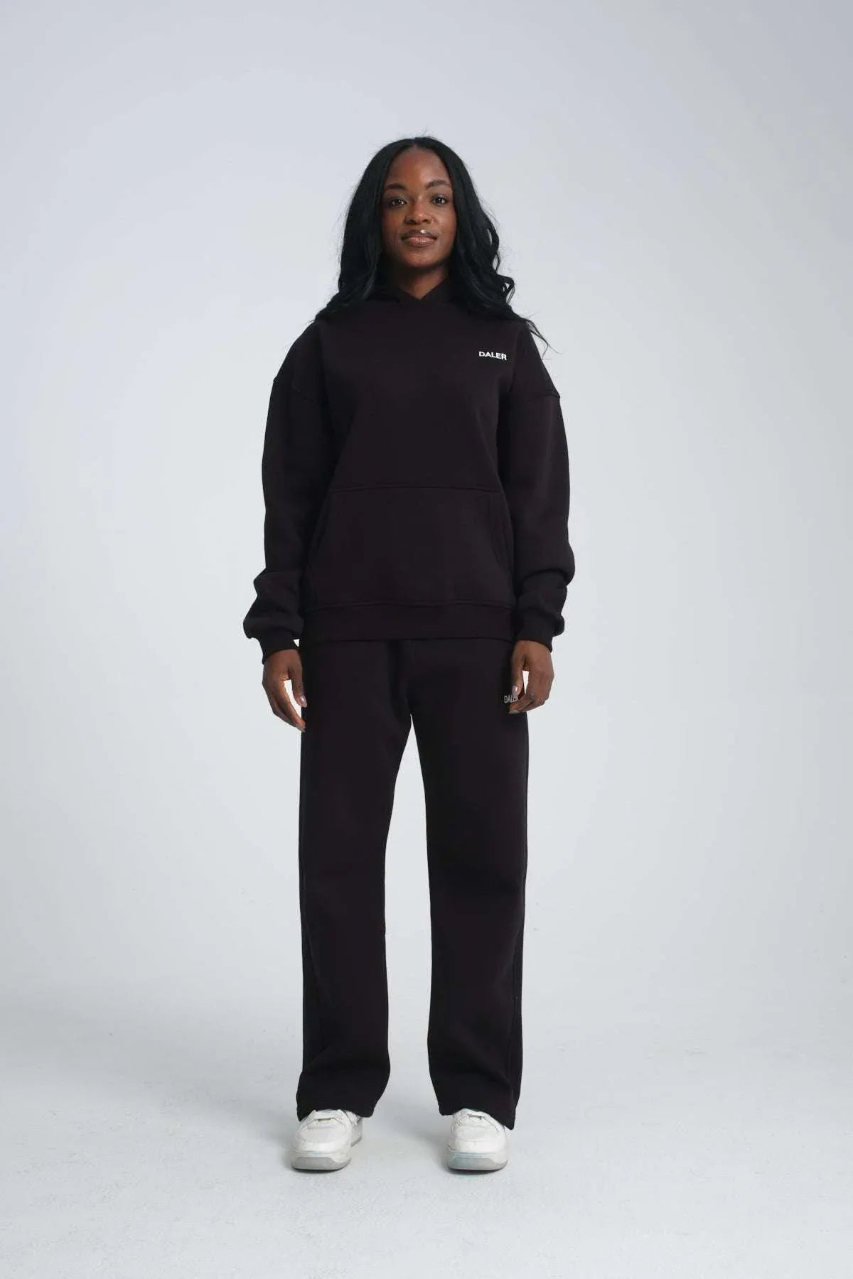 Basic Heavyweight Hoodie - Black - Aslook.com