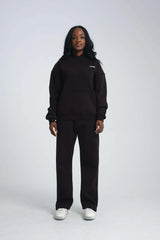 Basic Heavyweight Hoodie - Black - Aslook.com