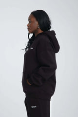 Basic Heavyweight Hoodie - Black - Aslook.com