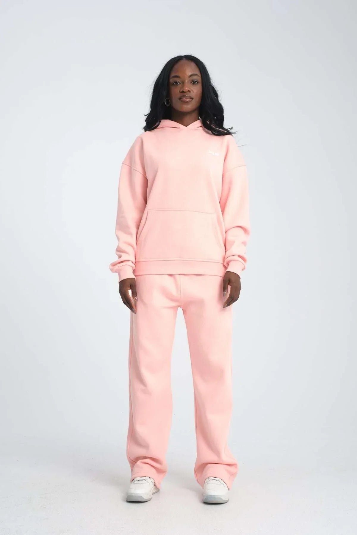 Basic Heavyweight Hoodie - Pink - Aslook.com