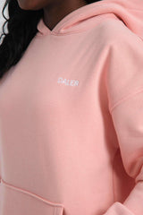 Basic Heavyweight Hoodie - Pink - Aslook.com