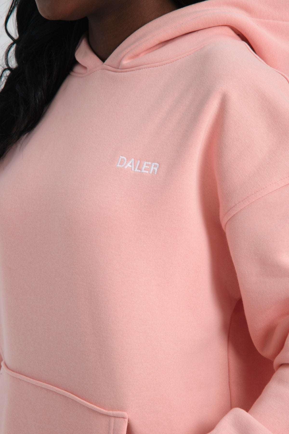 Basic Heavyweight Hoodie - Pink - Aslook.com