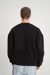 Basic Sweatshirt - Black - Aslook.com