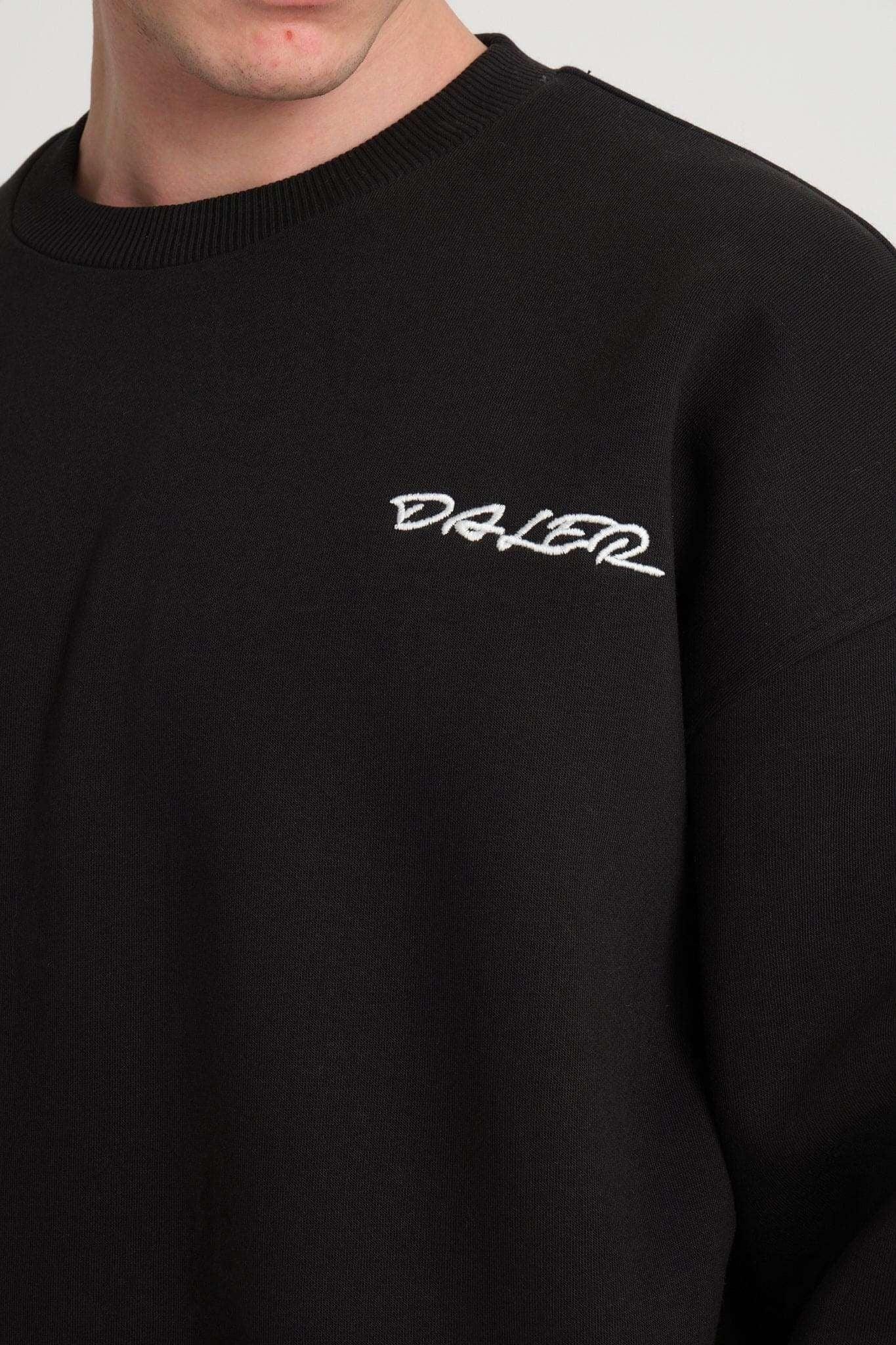 Basic Sweatshirt - Black - Aslook.com