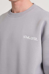 Basic Sweatshirt - Grey - Aslook.com