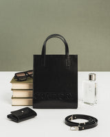 Bold Bucket Handbag - Black