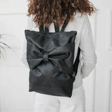Waterproof Backpack - Black Bow - Aslook.com