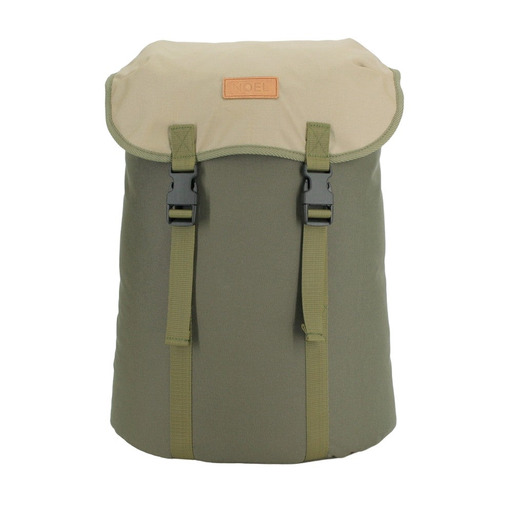 Cafe Backpack - Khaki & Beige