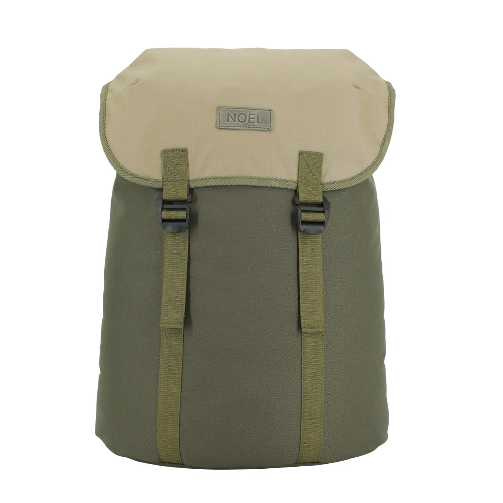 Cafe Backpack with G-hook - Khaki & Beige