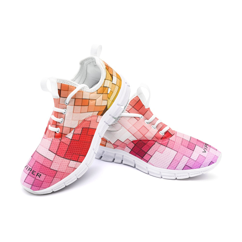 VIPER SHOES STYLE 54TF Abstrakt Geometrisches Mosaik Unisex Leichtgewicht