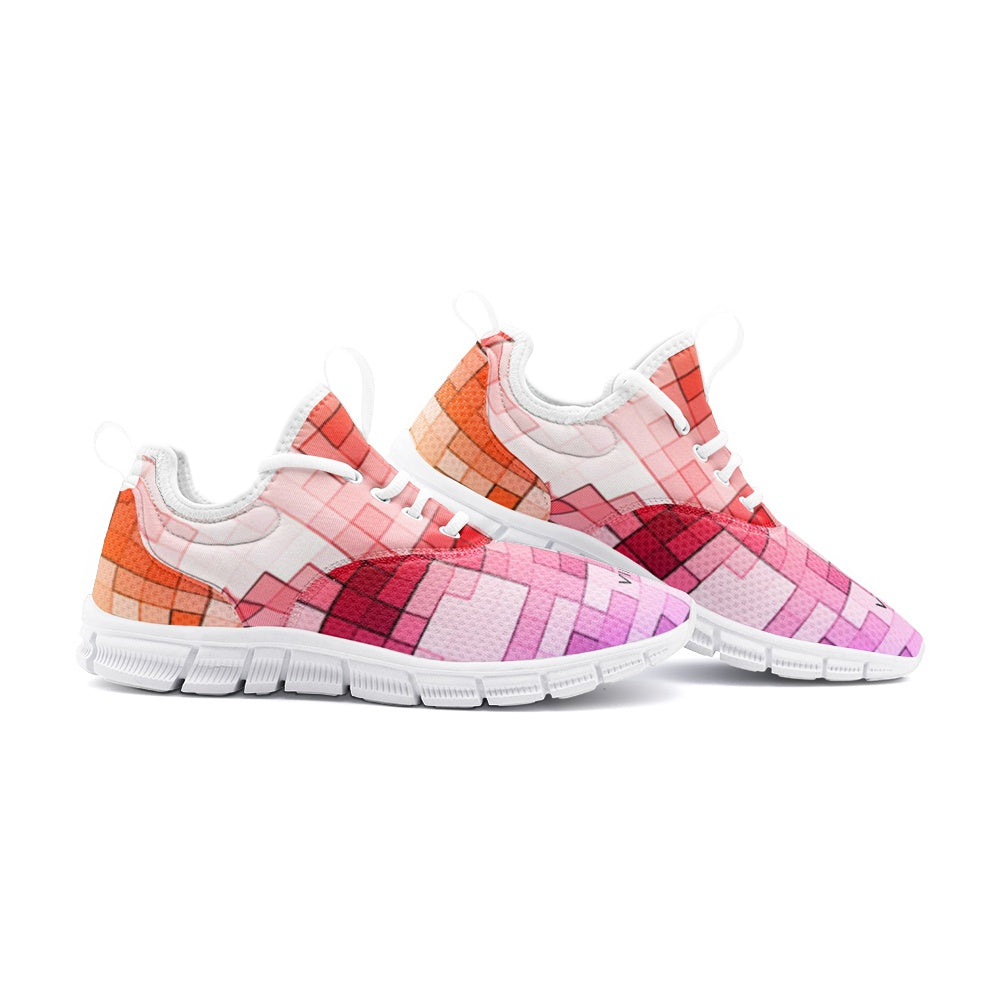 VIPER SHOES STYLE 54TF Abstrakt Geometrisches Mosaik Unisex Leichtgewicht