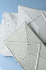 FACET Clutch - Light Grey