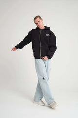 Heavyweight Zipper Hoodie - Money is Paper, Love is Love - Aslook.com