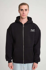 Heavyweight Zipper Hoodie - Money is Paper, Love is Love - Aslook.com