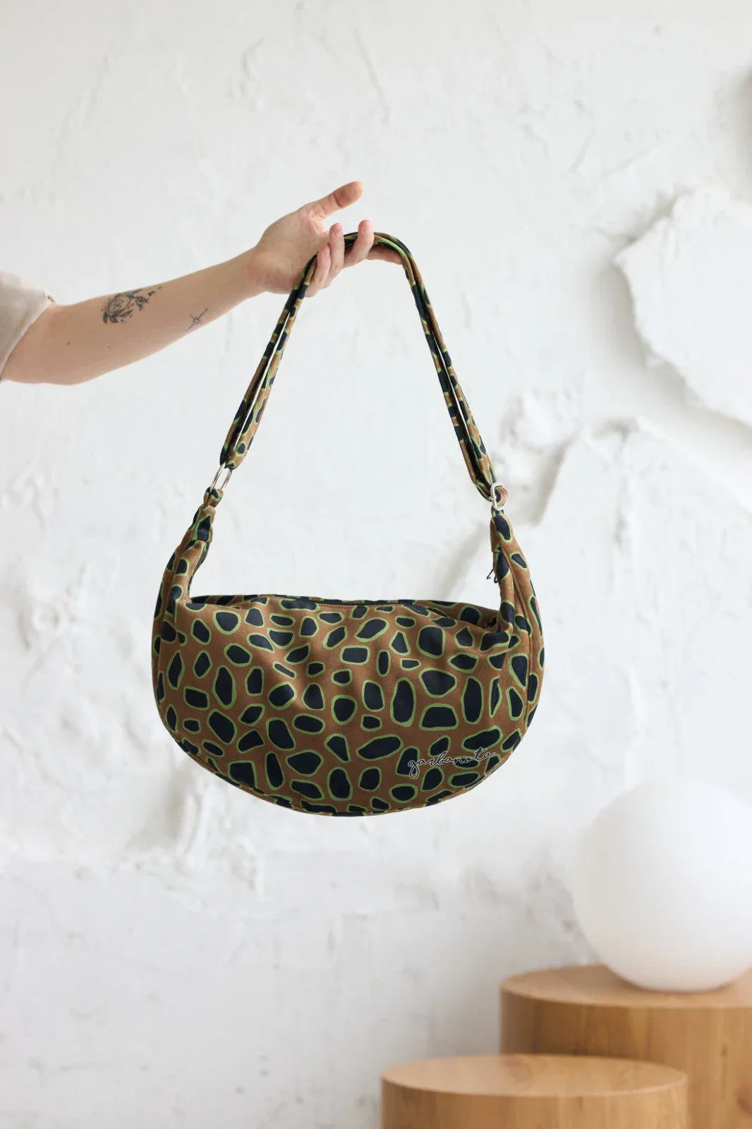 Hobo Bag - Curly Leopard - Aslook.com
