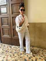 Hobo Bag Heart - White - Aslook.com