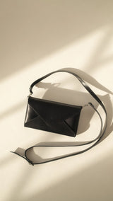 Mini Model Clutch with 3 Straps - Black - Aslook.com