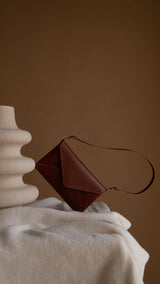 Mini Model Clutch with 3 Straps - Cognac - Aslook.com