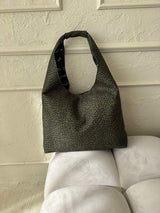 Moon Bag Heart - Khaki Polka Dots - Aslook.com