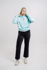 Squirrel Hoodie - Mint