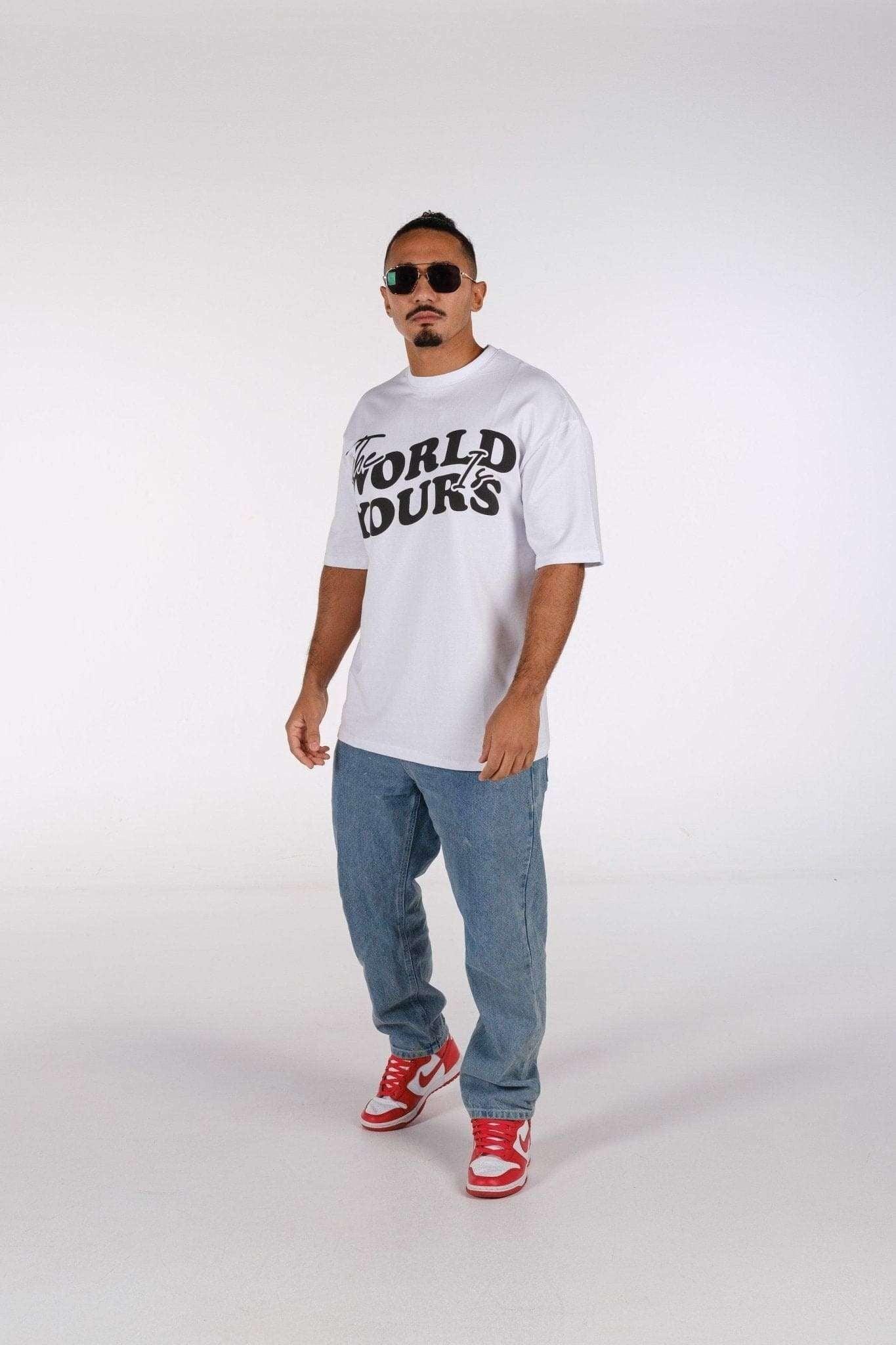 T-Shirt The World Is Yours - White - Aslook.com