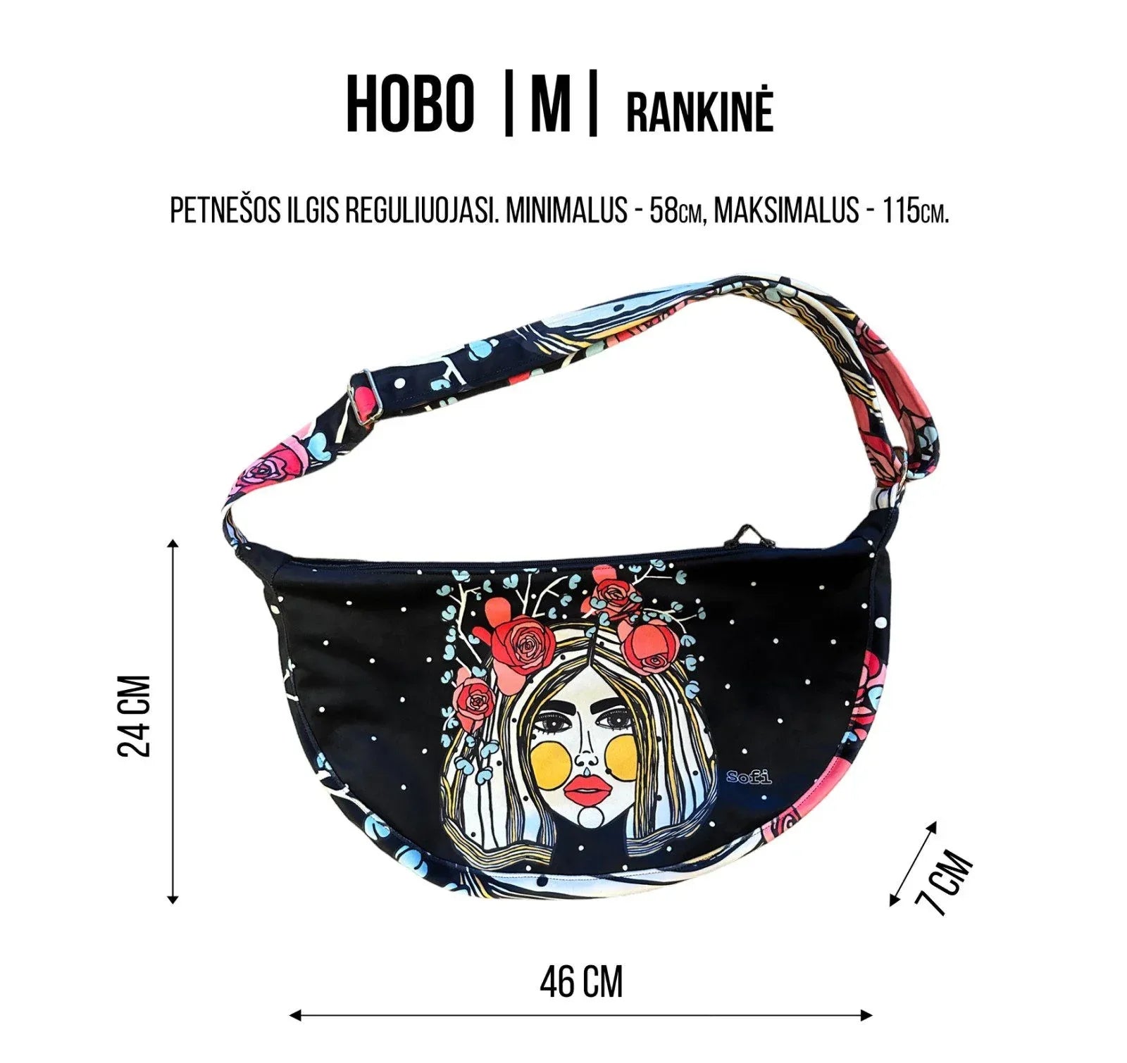 Hobo Bag - Leopard Heart - Aslook.com