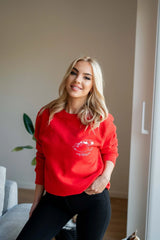 Wine-derful Time of a Year Oversized Sweatshirt - Aslook.com